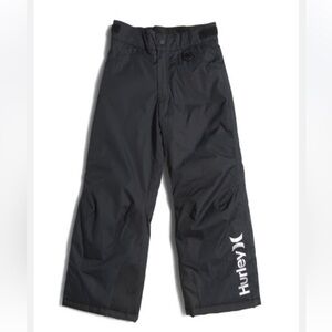 Hurley Girls Ski Snow Pants Black NWT size 5